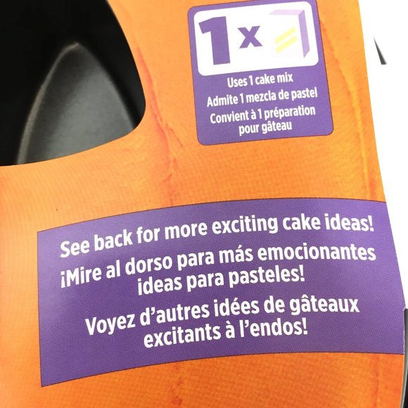 WILTON Non-Stick Pumpkin Cake Baking Halloween Pan NWT - Picture 7 of 8